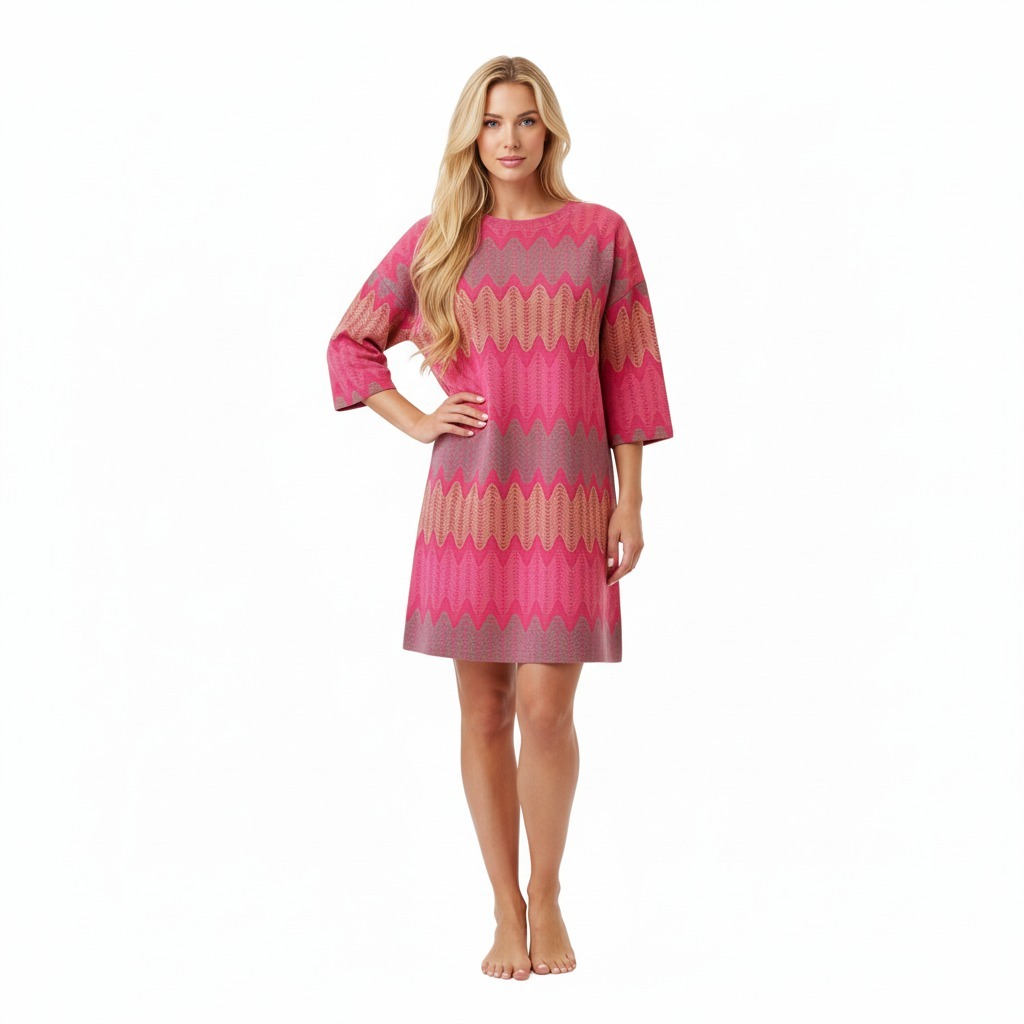 Pink Zigzag Pattern