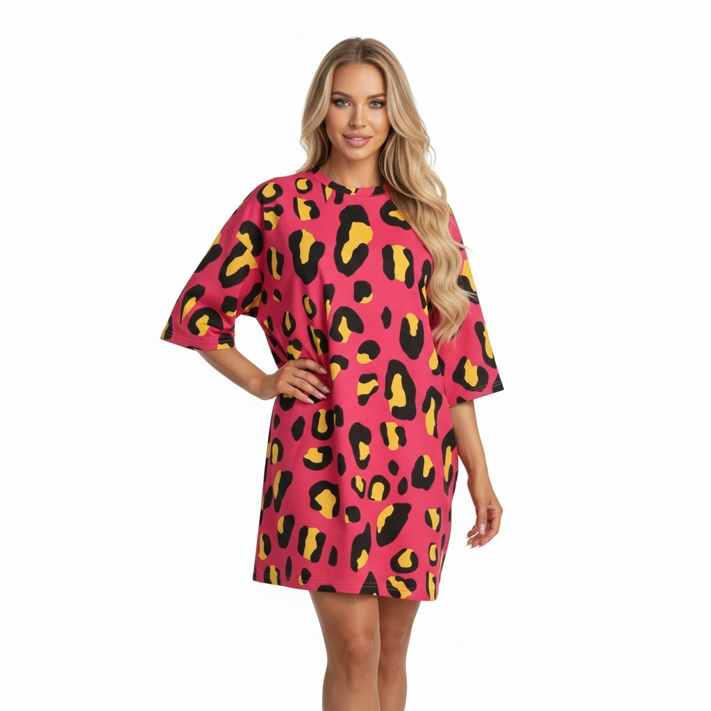 Pink Leopard Print