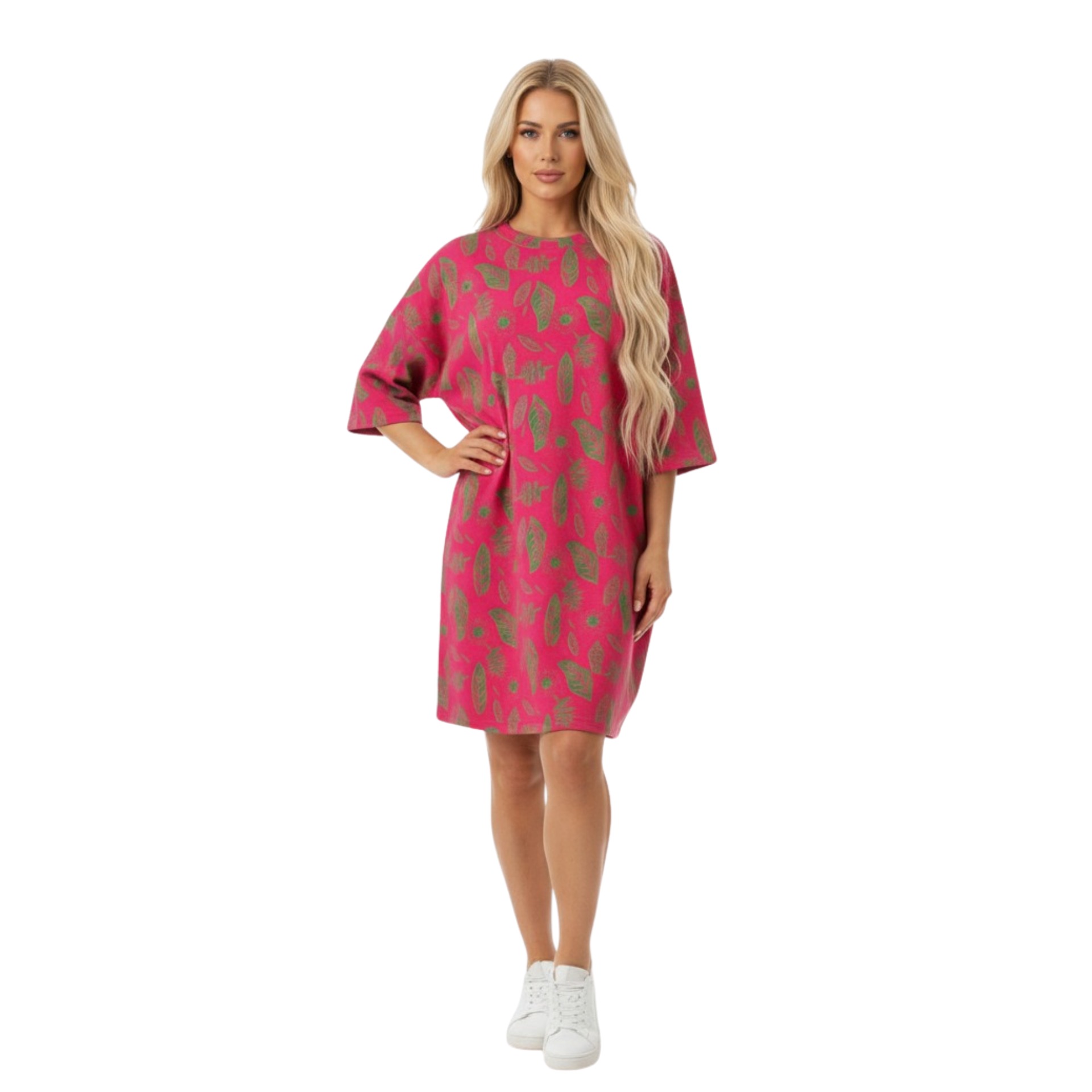 Pink Abstract Print