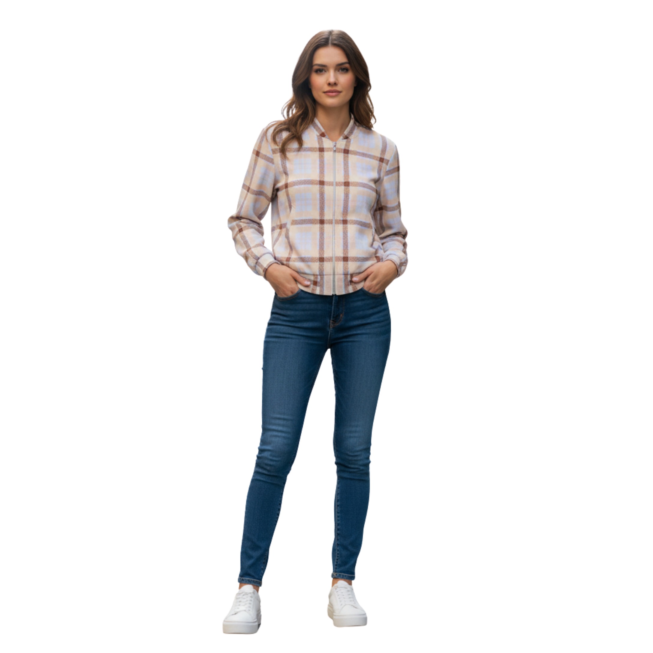 Neutral Plaid